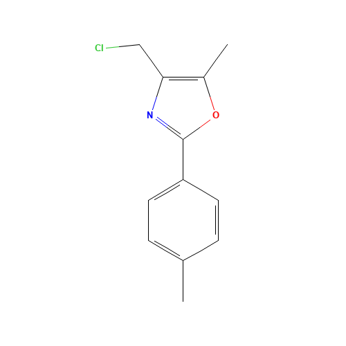 4-(chloromethyl)-5-methyl-2-(4-methylphenyl)-1,3-oxazole (CAS: 137090-44-9) - Related Chemical Product