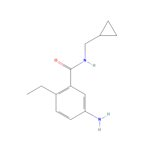 5-amino-N-(cyclopropylmethyl)-2-ethylbenzamide (CAS: 288151-83-7) - Related Chemical Product