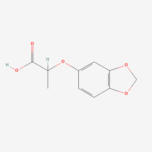 2-(1,3-benzodioxol-5-yloxy)propanoic acid (CAS: 106690-34-0) - Related Chemical Product