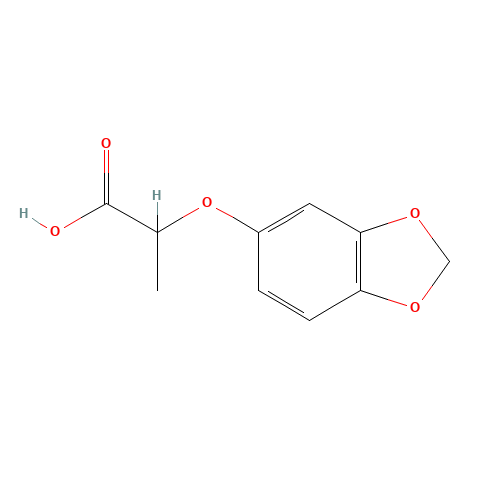 2-(1,3-benzodioxol-5-yloxy)propanoic acid (CAS: 106690-34-0) - Related Chemical Product
