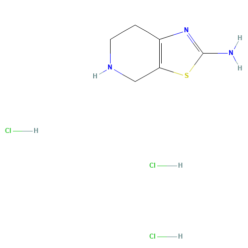 4,5,6,7-tetrahydro-[1,3]thiazolo[5,4-c]pyridin-2-amine;trihydrochloride (CAS: 1159822-56-6) - Related Chemical Product