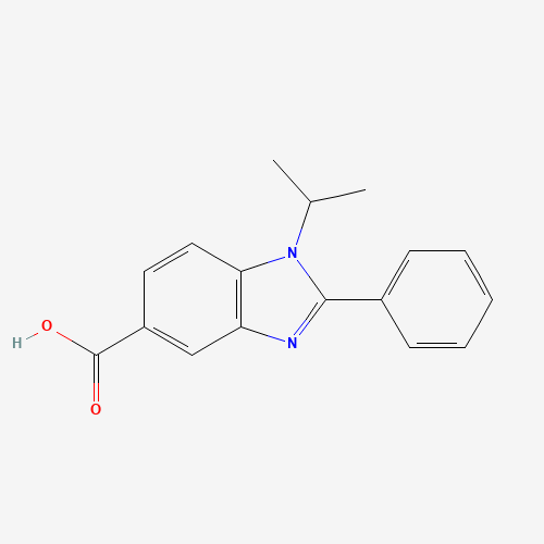 2-phenyl-1-propan-2-ylbenzimidazole-5-carboxylic acid (CAS: 1225215-17-7) - Related Chemical Product