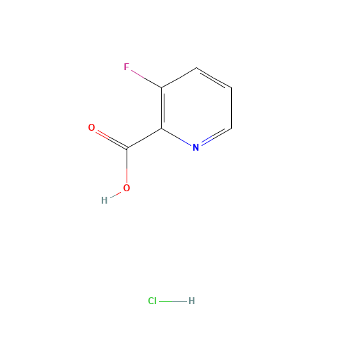 3-fluoropyridine-2-carboxylic acid;hydrochloride (CAS: 1260890-41-2) - Related Chemical Product