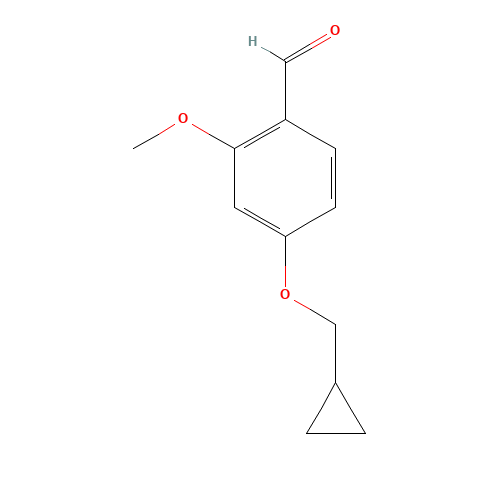 4-(cyclopropylmethoxy)-2-methoxybenzaldehyde (CAS: 1289262-88-9) - Related Chemical Product