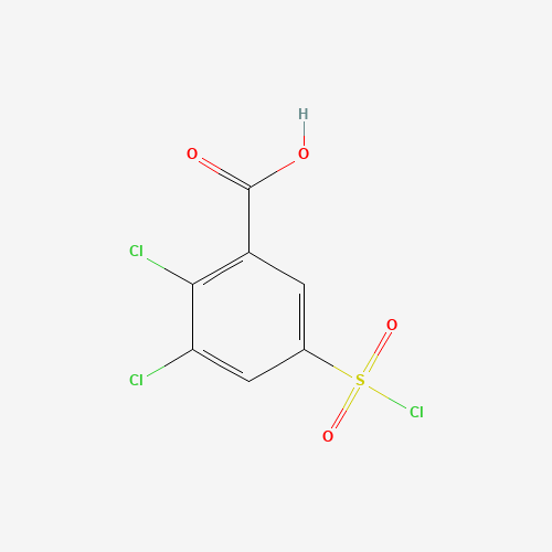 2,3-dichloro-5-chlorosulfonylbenzoic acid (CAS: 53552-95-7) - Related Chemical Product
