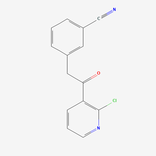 3-[2-(2-chloropyridin-3-yl)-2-oxoethyl]benzonitrile (CAS: 760193-01-9) - Related Chemical Product