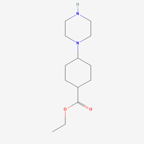 ethyl 4-piperazin-1-ylcyclohexane-1-carboxylate (CAS: 1416126-62-9) - Related Chemical Product