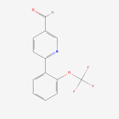6-[2-(trifluoromethoxy)phenyl]pyridine-3-carbaldehyde (CAS: 898405-31-7) - Related Chemical Product
