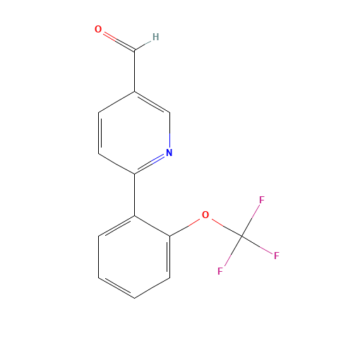 6-[2-(trifluoromethoxy)phenyl]pyridine-3-carbaldehyde (CAS: 898405-31-7) - Related Chemical Product