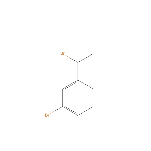 1-bromo-3-(1-bromopropyl)benzene (CAS: 166337-53-7) - Related Chemical Product