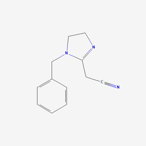 2-(1-benzyl-4,5-dihydroimidazol-2-yl)acetonitrile (CAS: 879014-19-4) - Related Chemical Product
