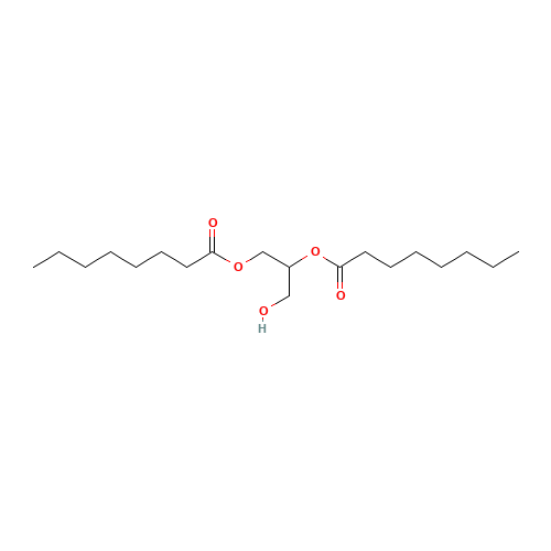 (3-hydroxy-2-octanoyloxypropyl) octanoate (CAS: 36354-80-0) - Related Chemical Product