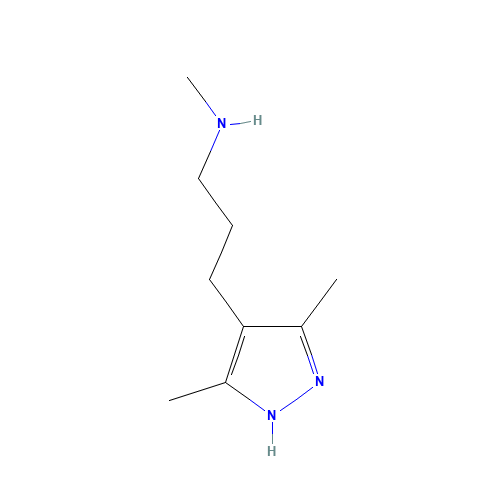3-(3,5-dimethyl-1H-pyrazol-4-yl)-N-methylpropan-1-amine (CAS: 936939-86-5) - Related Chemical Product