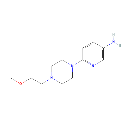 6-[4-(2-methoxyethyl)piperazin-1-yl]pyridin-3-amine (CAS: 1017331-35-9) - Related Chemical Product