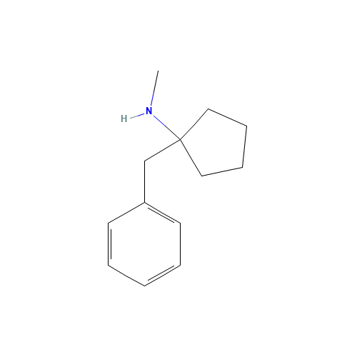 1-benzyl-N-methylcyclopentan-1-amine (CAS: 19166-01-9) - Related Chemical Product