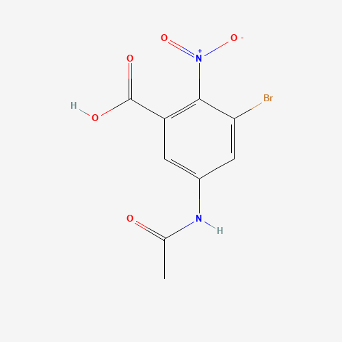 5-acetamido-3-bromo-2-nitrobenzoic acid (CAS: 54002-32-3) - Related Chemical Product