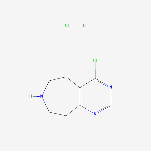 4-chloro-6,7,8,9-tetrahydro-5H-pyrimido[4,5-d]azepine;hydrochloride (CAS: 1057338-58-5) - Related Chemical Product