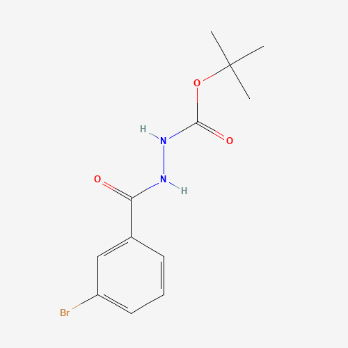 tert-butyl N-[(3-bromobenzoyl)amino]carbamate (CAS: 489455-69-8) - Related Chemical Product