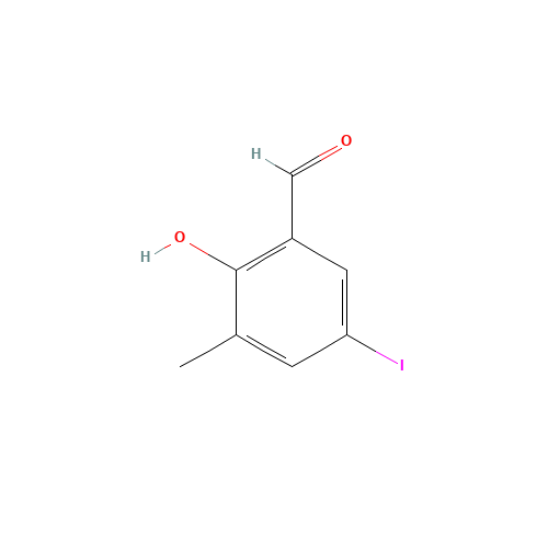 2-hydroxy-5-iodo-3-methylbenzaldehyde (CAS: 83816-55-1) - Related Chemical Product