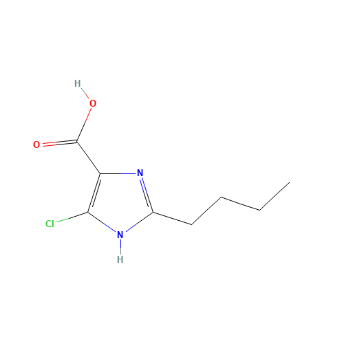 2-butyl-5-chloro-1H-imidazole-4-carboxylic acid (CAS: 149968-28-5) - Related Chemical Product