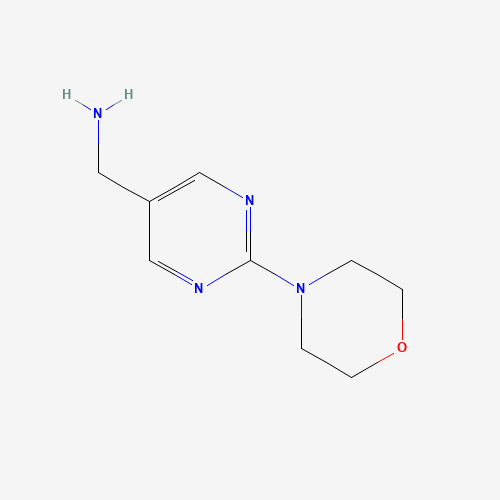 (2-morpholin-4-ylpyrimidin-5-yl)methanamine (CAS: 944899-76-7) - Related Chemical Product