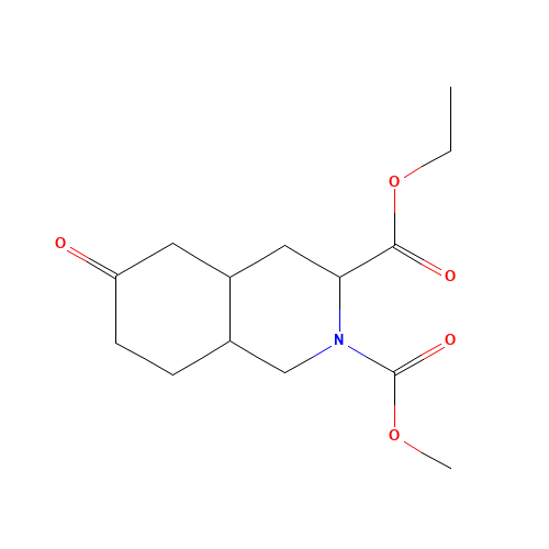 3-O-ethyl 2-O-methyl 6-oxo-1,3,4,4a,5,7,8,8a-octahydroisoquinoline-2,3-dicarboxylate (CAS: 128073-42-7) - Related Chemical Product
