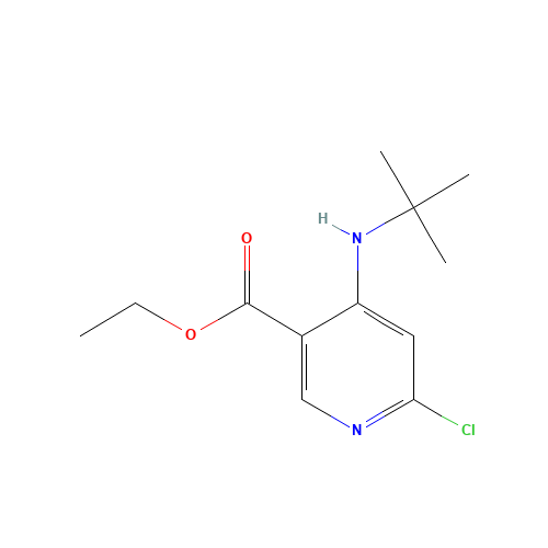 ethyl 4-(tert-butylamino)-6-chloropyridine-3-carboxylate (CAS: 1011464-28-0) - Related Chemical Product
