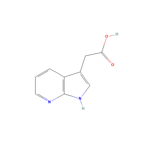 2-(1H-pyrrolo[2,3-b]pyridin-3-yl)acetic acid (CAS: 1912-42-1) - Related Chemical Product