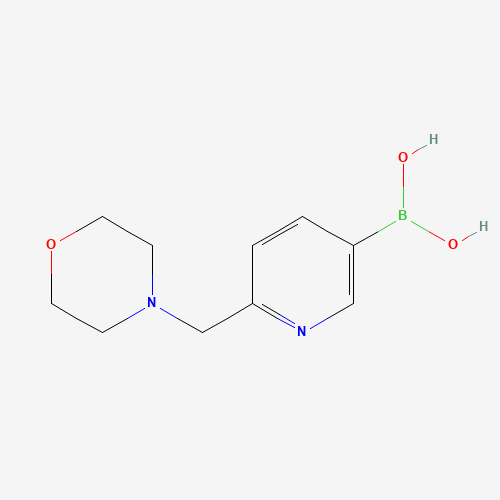[6-(morpholin-4-ylmethyl)pyridin-3-yl]boronic acid (CAS: 934505-32-5) - Related Chemical Product