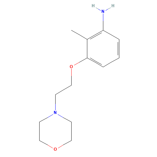 2-methyl-3-(2-morpholin-4-ylethoxy)aniline (CAS: 1156189-53-5) - Related Chemical Product