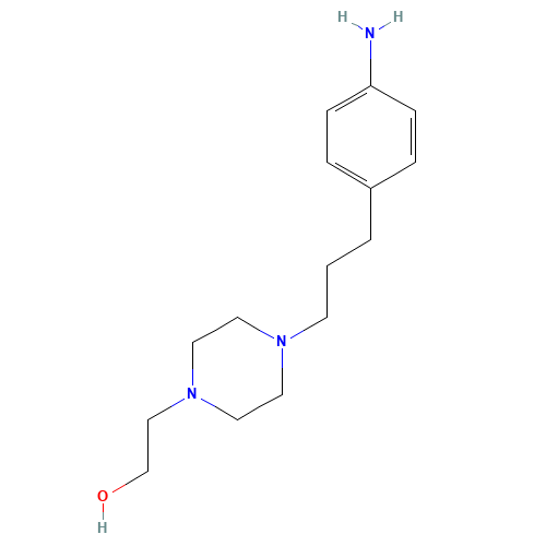 2-[4-[3-(4-aminophenyl)propyl]piperazin-1-yl]ethanol (CAS: 925921-11-5) - Related Chemical Product