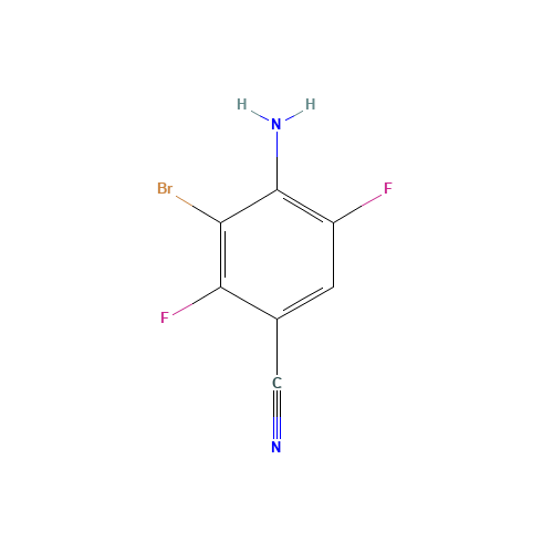 4-amino-3-bromo-2,5-difluorobenzonitrile (CAS: 112279-62-6) - Related Chemical Product