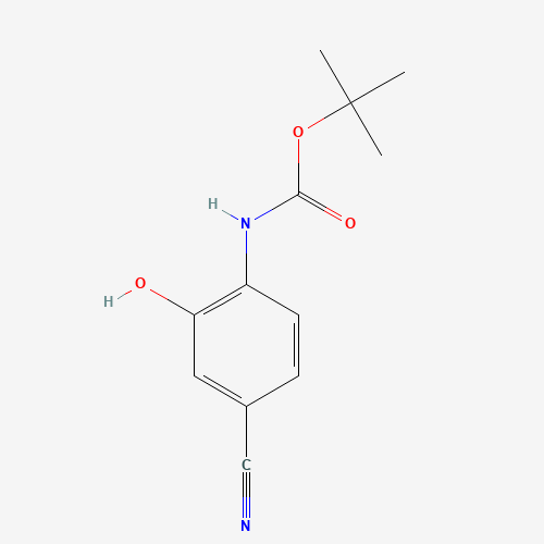 tert-butyl N-(4-cyano-2-hydroxyphenyl)carbamate (CAS: 260053-67-6) - Related Chemical Product