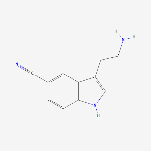 3-(2-aminoethyl)-2-methyl-1H-indole-5-carbonitrile (CAS: 74885-64-6) - Related Chemical Product