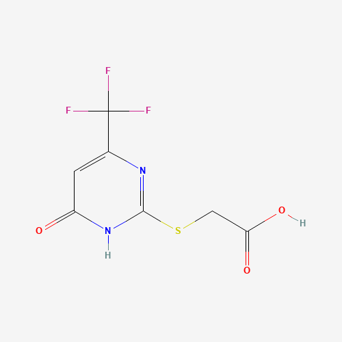 2-[[4-oxo-6-(trifluoromethyl)-1H-pyrimidin-2-yl]sulfanyl]acetic acid (CAS: 836-12-4) - Related Chemical Product