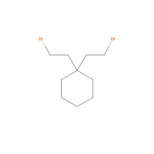 1,1-bis(2-bromoethyl)cyclohexane (CAS: 3187-34-6) - Related Chemical Product