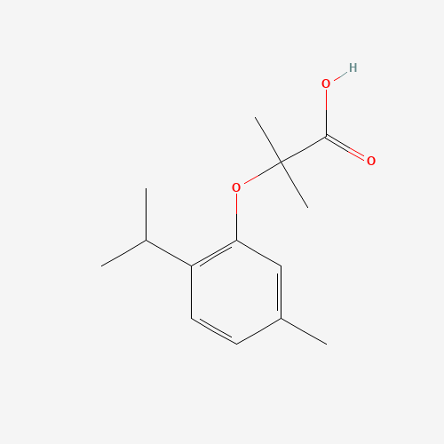 2-methyl-2-(5-methyl-2-propan-2-ylphenoxy)propanoic acid (CAS: 97283-84-6) - Related Chemical Product