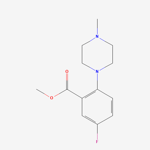 methyl 5-fluoro-2-(4-methylpiperazin-1-yl)benzoate (CAS: 1256633-14-3) - Related Chemical Product