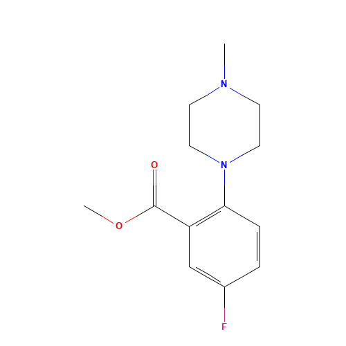 methyl 5-fluoro-2-(4-methylpiperazin-1-yl)benzoate (CAS: 1256633-14-3) - Related Chemical Product
