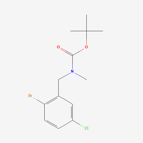tert-butyl N-[(2-bromo-5-chlorophenyl)methyl]-N-methylcarbamate (CAS: 1611444-64-4) - Related Chemical Product