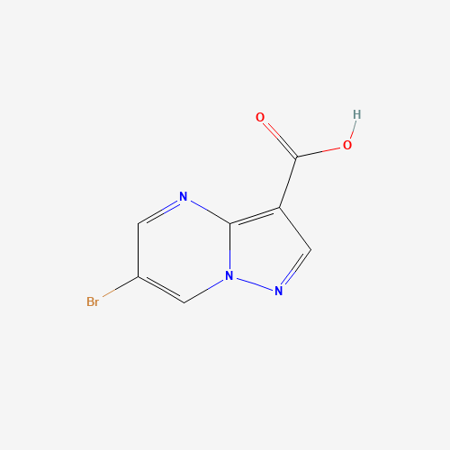 6-bromopyrazolo[1,5-a]pyrimidine-3-carboxylic acid (CAS: 912773-22-9) - Related Chemical Product