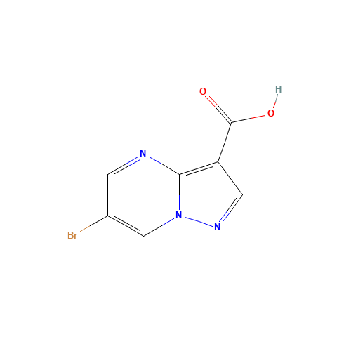 6-bromopyrazolo[1,5-a]pyrimidine-3-carboxylic acid (CAS: 912773-22-9) - Related Chemical Product