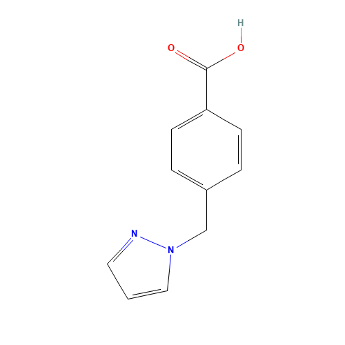 4-(pyrazol-1-ylmethyl)benzoic acid (CAS: 160388-53-4) - Related Chemical Product