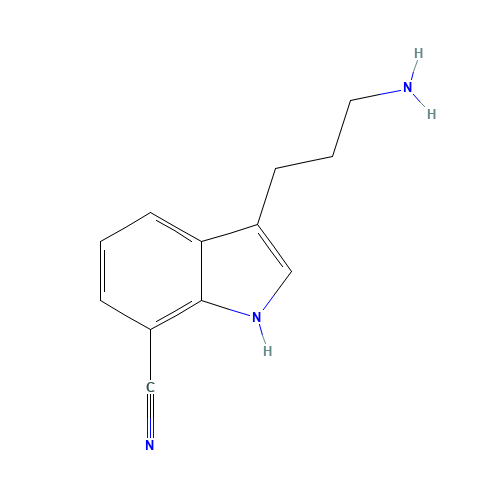 3-(3-aminopropyl)-1H-indole-7-carbonitrile (CAS: 1372812-85-5) - Related Chemical Product