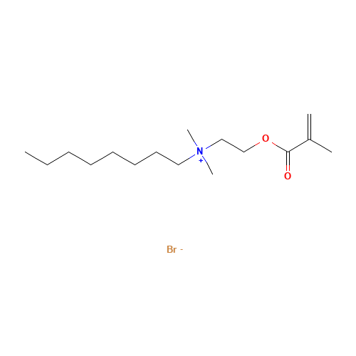 dimethyl-[2-(2-methylprop-2-enoyloxy)ethyl]-octylazanium;bromide (CAS: 96526-33-9) - Related Chemical Product