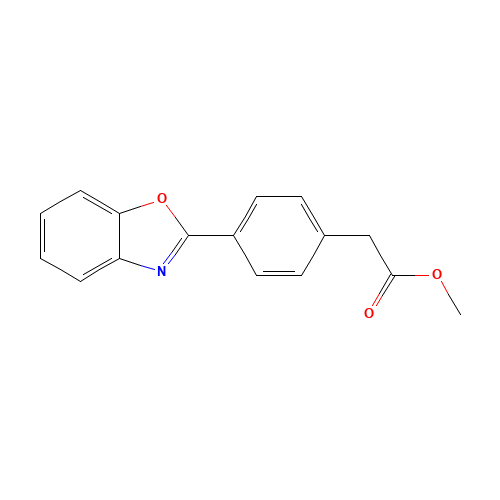 methyl 2-[4-(1,3-benzoxazol-2-yl)phenyl]acetate (CAS: 37135-41-4) - Related Chemical Product