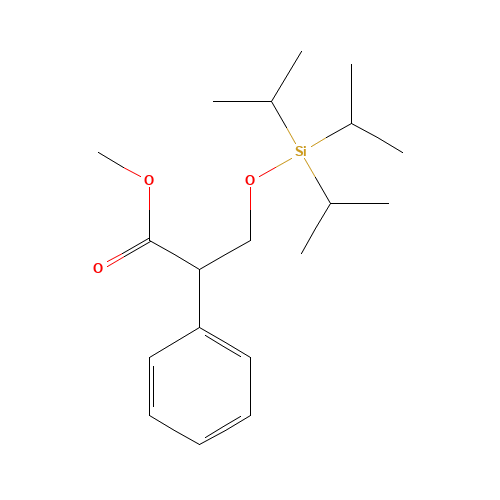 methyl 2-phenyl-3-tri(propan-2-yl)silyloxypropanoate (CAS: 1253955-62-2) - Related Chemical Product