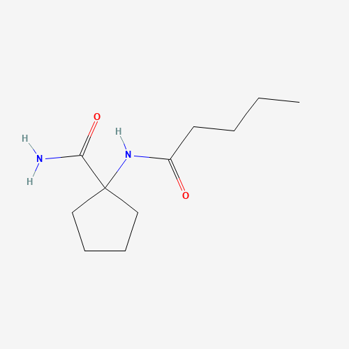1-(pentanoylamino)cyclopentane-1-carboxamide (CAS: 177219-40-8) - Related Chemical Product