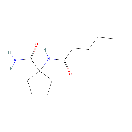 1-(pentanoylamino)cyclopentane-1-carboxamide (CAS: 177219-40-8) - Related Chemical Product