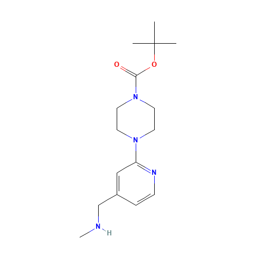 tert-butyl 4-[4-(methylaminomethyl)pyridin-2-yl]piperazine-1-carboxylate (CAS: 946409-15-0) - Related Chemical Product